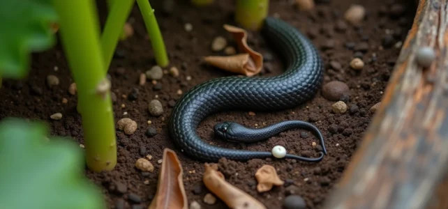 Comment reconnaître la crotte de couleuvre au jardin et en tirer parti